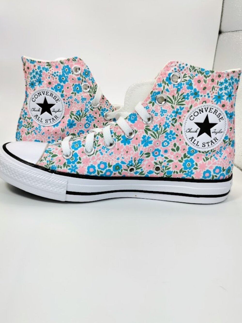 Converse Chuck Taylor All Star Floral High-Top Sneaker Shoe A14980F 7.5 NIB